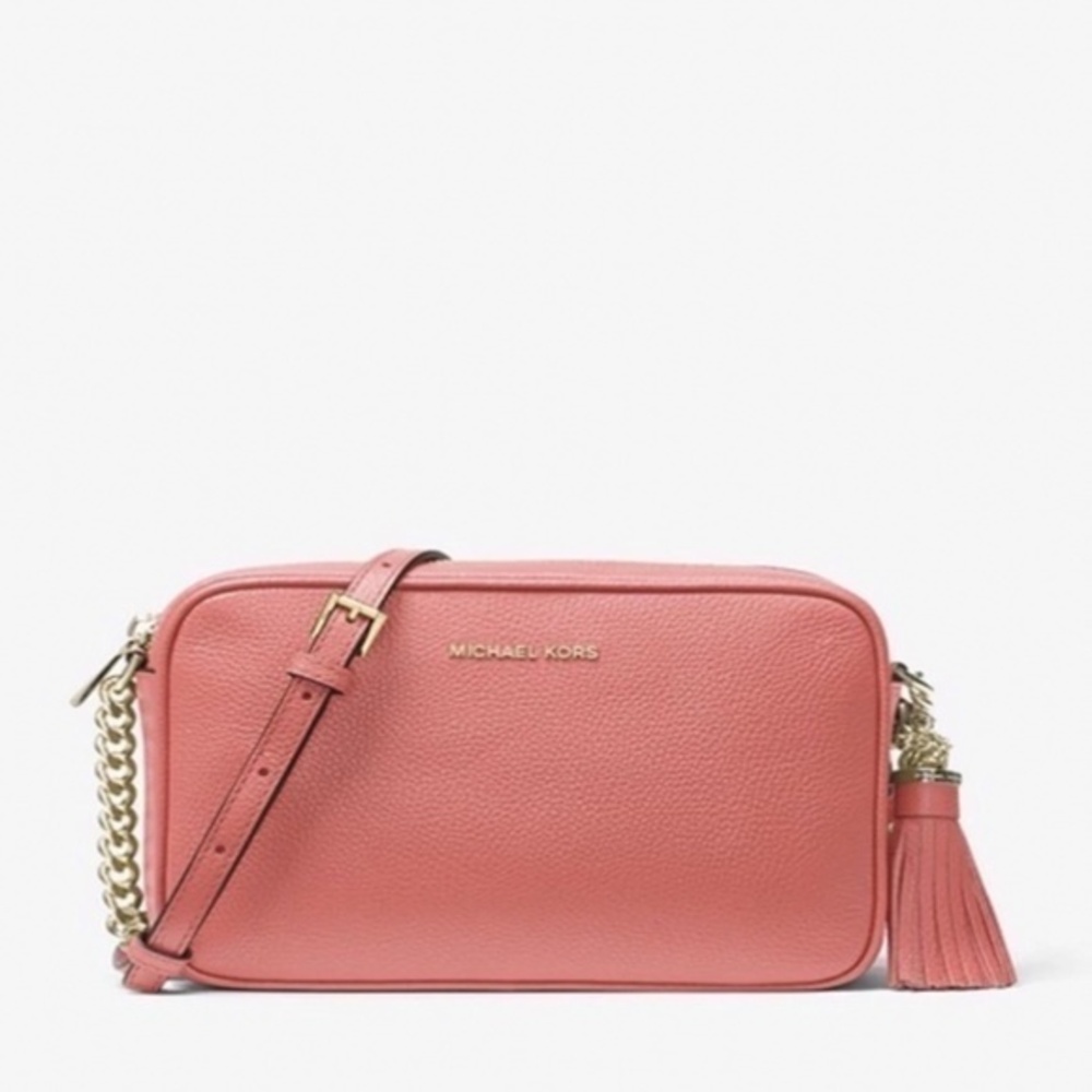 Michael Kors Ginny Leather Crossbody